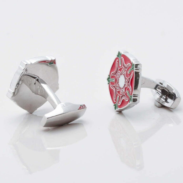 Lancashire Rose Cufflinks Gallery 1 of 1