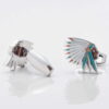 Native American Indian Chief Cufflinks Gallery 2