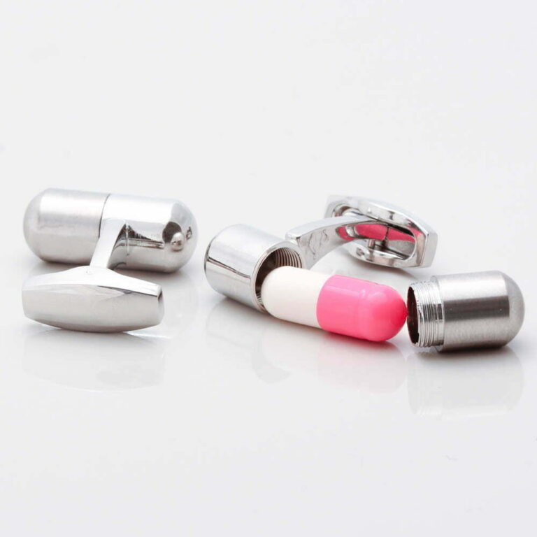 Personalised Capsule Cufflinks Gallery 1 of 1