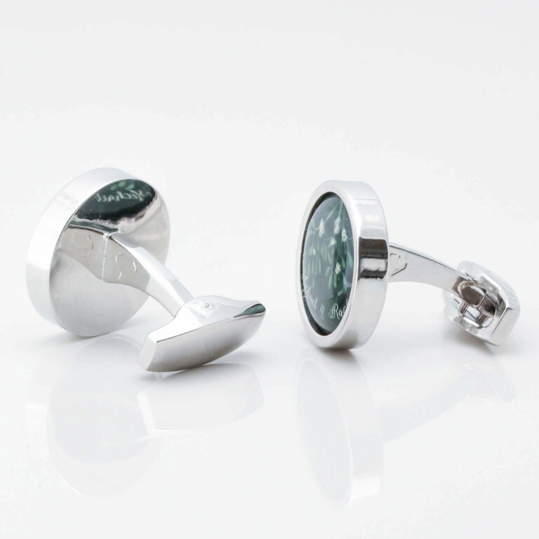 Personalised Names Under Mistletoe Cufflinks Gallery 3069