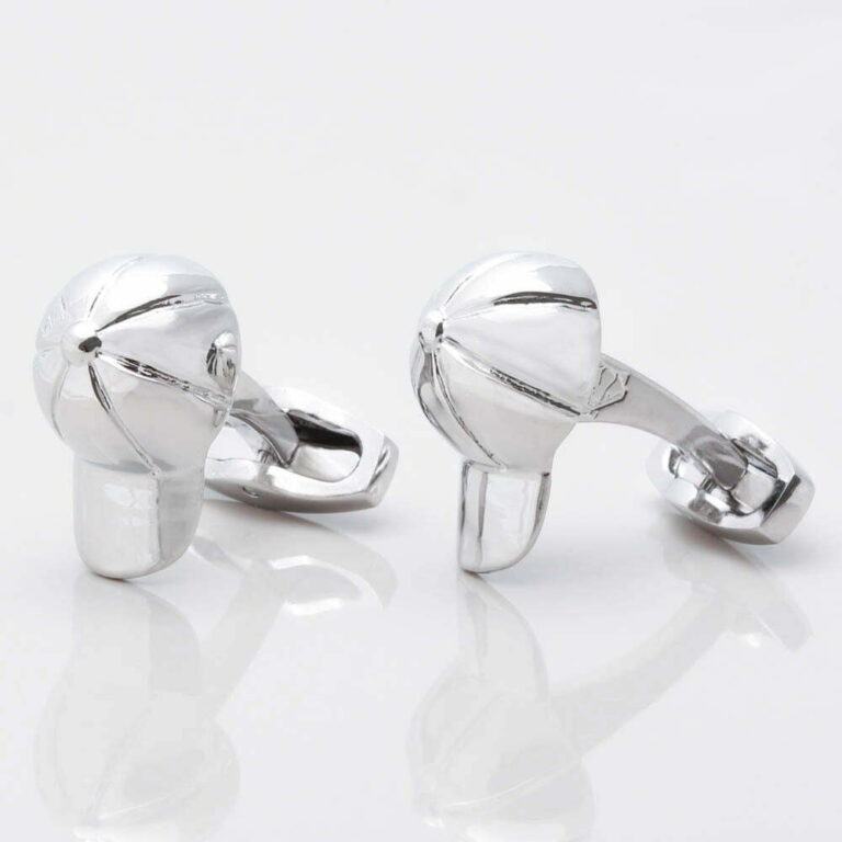 Silver Baseball Cufflinks Gallery