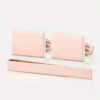TIE BAR SETS3 rect rose