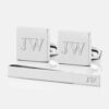 TIE BAR SETS3 silver square init 2