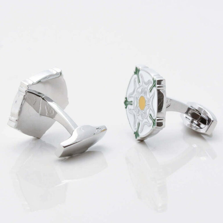 Yorkshire Rose Cufflinks Gallery 1 of 1