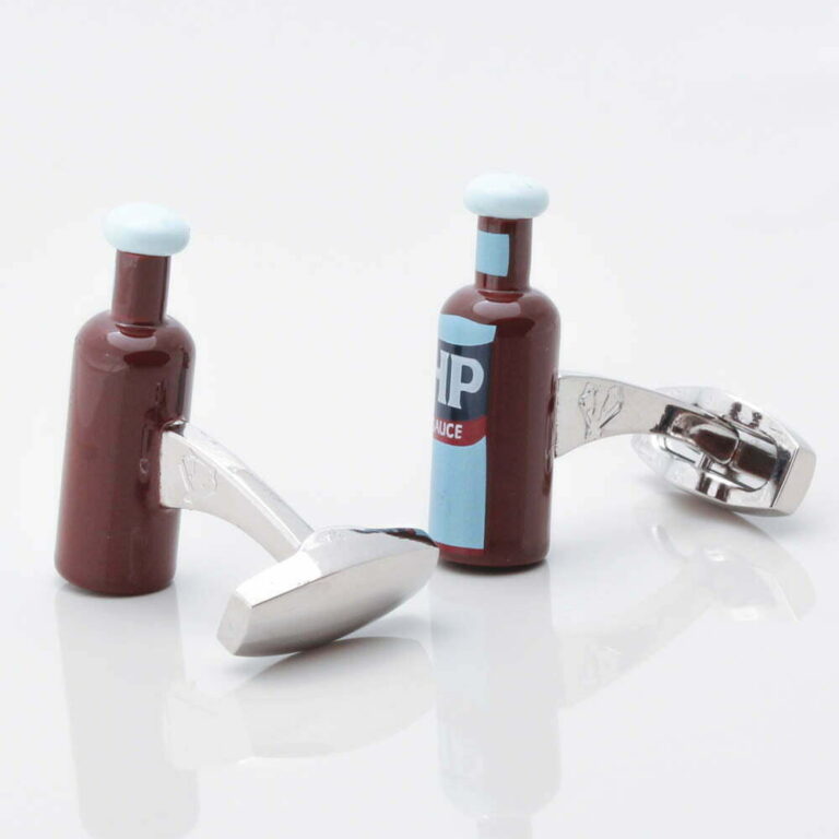Brown Sauce Cufflinks Gallery 1 of 1