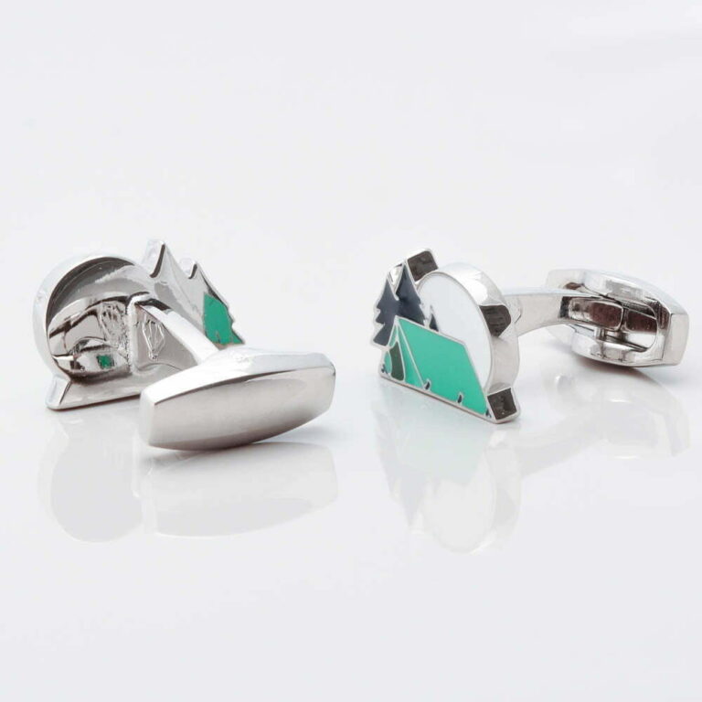 Camping Cufflinks Gallery 1 of 1