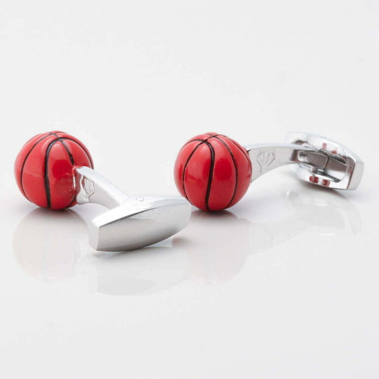 Basketball Cufflinks Gallery 1 of 1