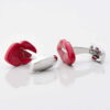 Red Lip Cufflinks Gallery 1 of 1