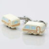 Retro Caravan Cufflinks 1 of 1