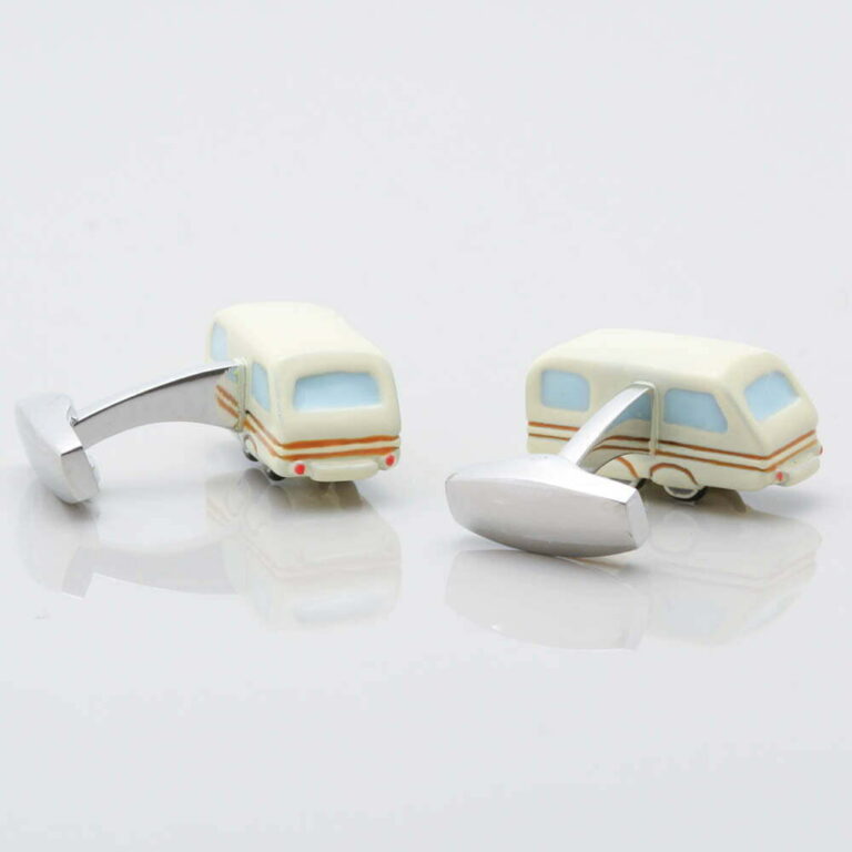 Retro Caravan Cufflinks Gallery 2 1 of 1