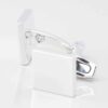 Sterling Silver Square Cufflinks 3537