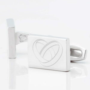 NEW WEDDING SILVER RECTANGLE RINGS