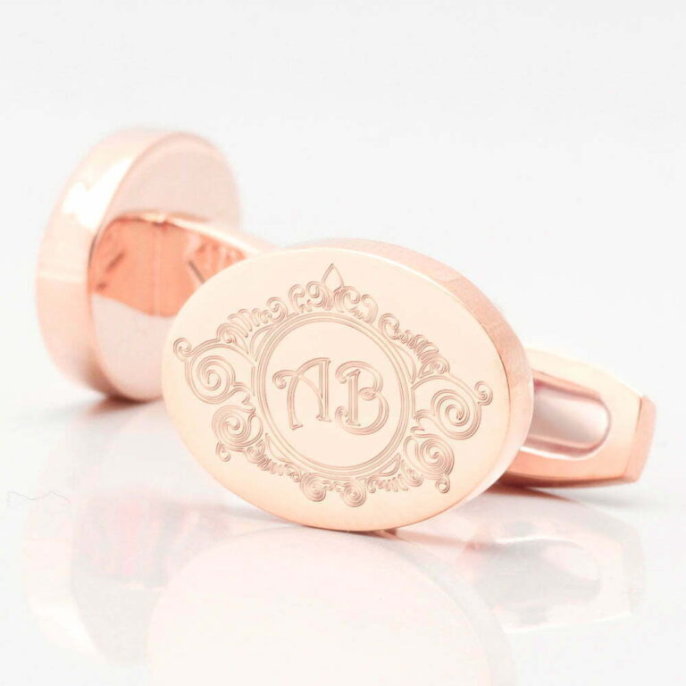 1 ROSE OVAL ORNAMENTAL