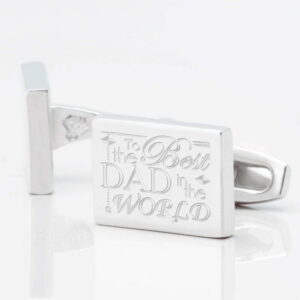 1 FATHERS DAY SILVER RECTANGLE