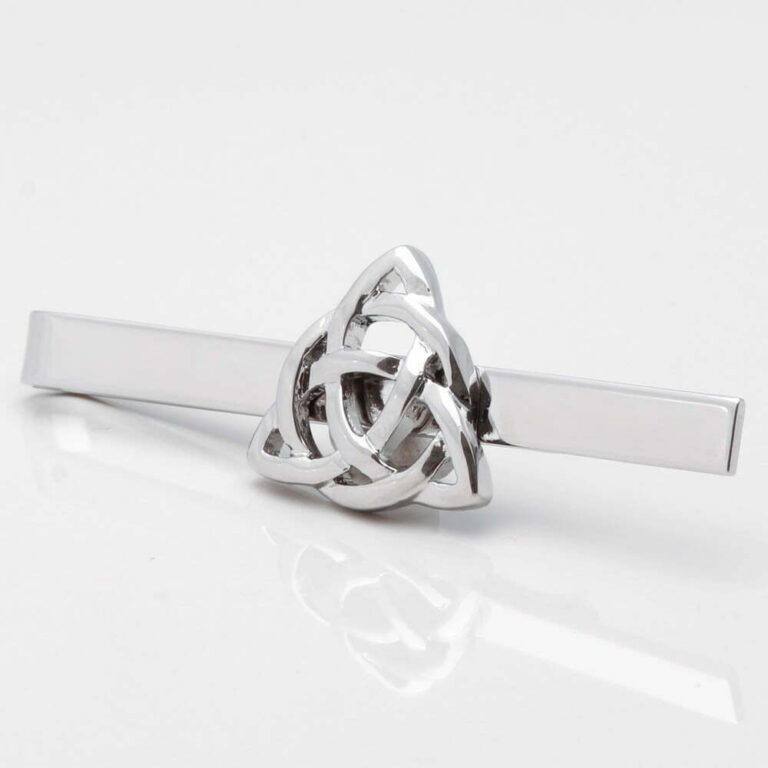 Celtic Infinity Knot Triangular Shaped Tie Slide 1 of 1 1