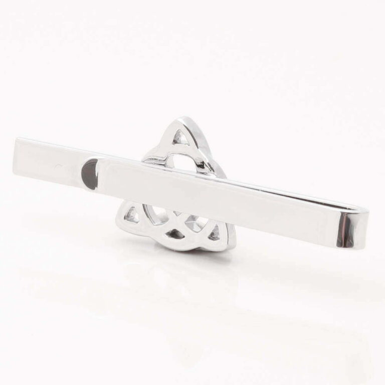 Celtic Infinity Knot Triangular Shaped Tie Slide Gallery 1 of 1