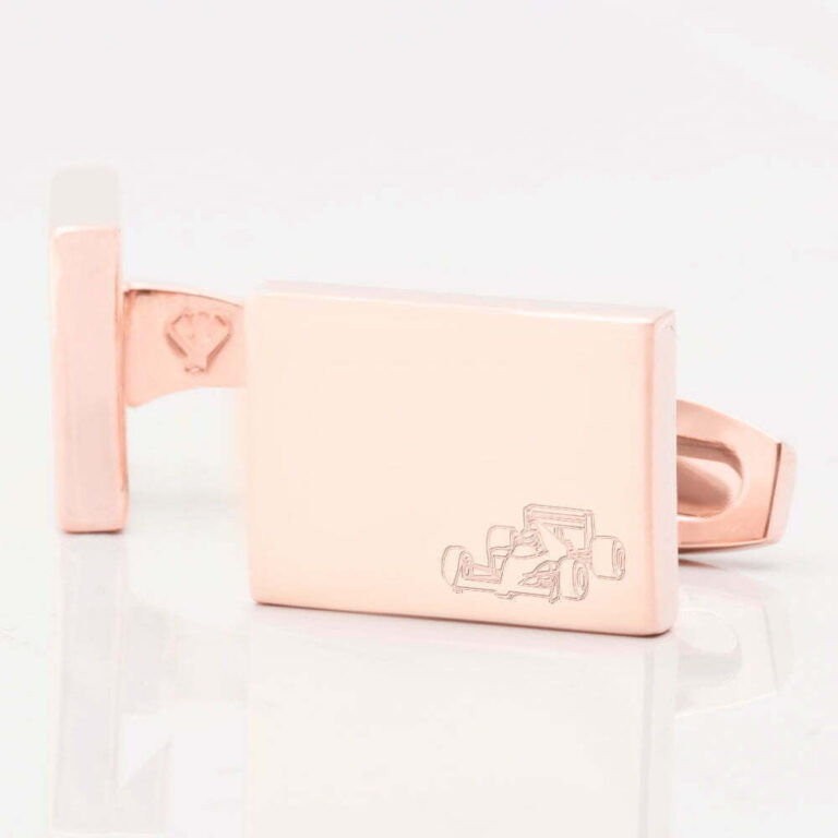 Formula1 Rectangle Rose Gold