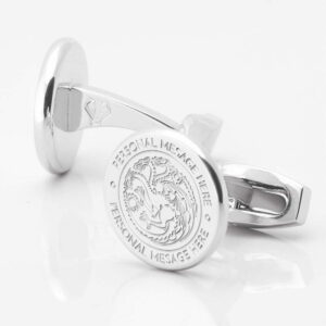 House Targaryen Personalized Circle Silver