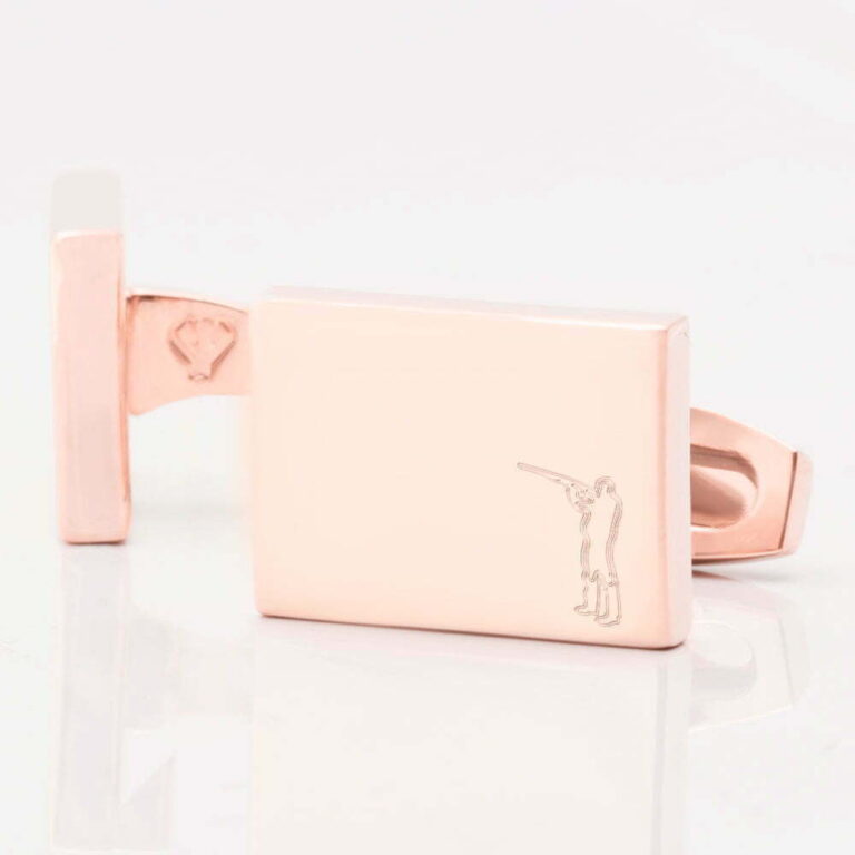 Hunter Rectangle Rose Gold