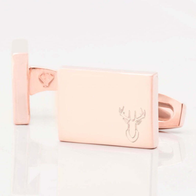 Hunting Trophy Rectangle Rose Gold
