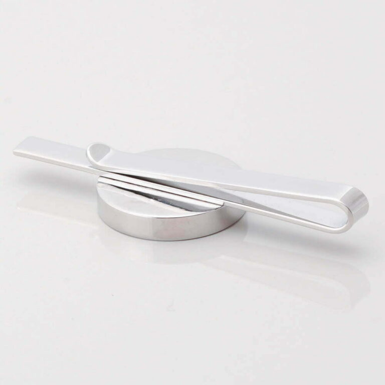 Personalised Silver Sixpence Tie Slide Gallery 1 of 1