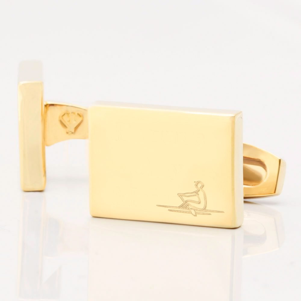 Rower Rectangle Gold