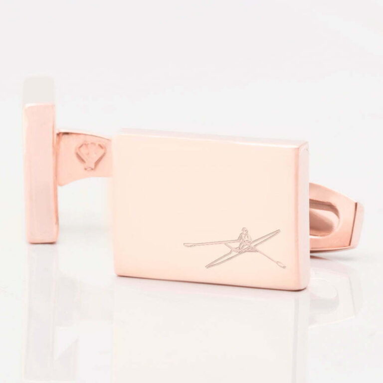 Rowing Rectangle Rose Gold