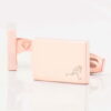 Tennis Player Rectangle Rose Gold