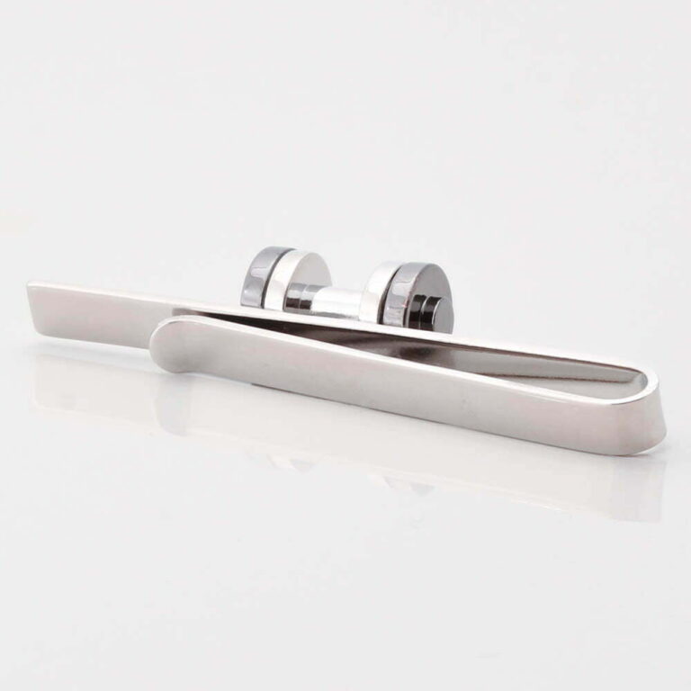 Two Tone Dumbbell Tie Slide Gallery 1 of 1