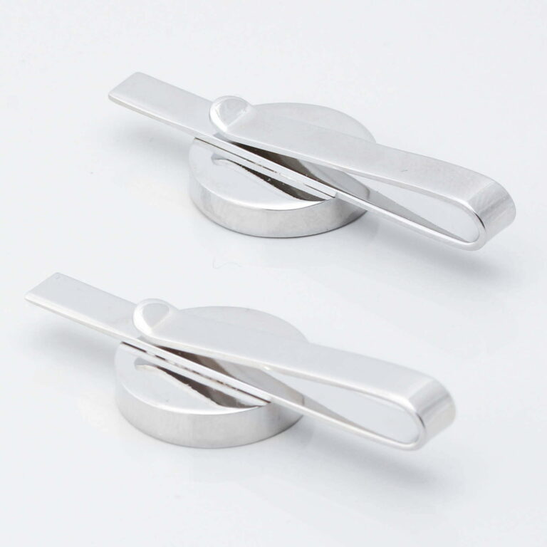 Circular Logo Tie Slide Gallery 1 of 1 1