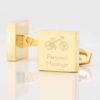 Personalised Bicycle Square Gold 1