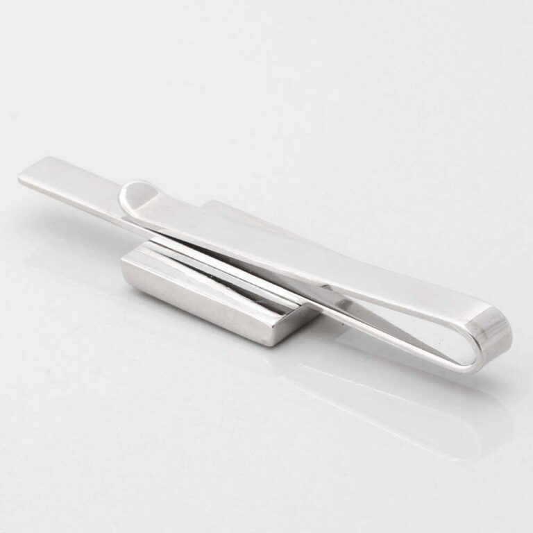 Rectangular Logo Tie Slide Gallery 1 of 1