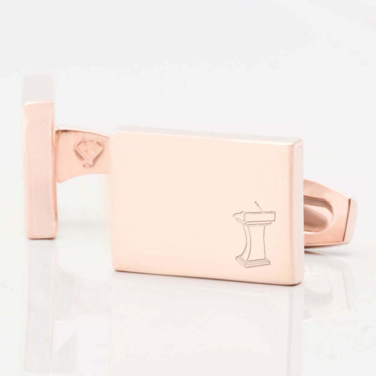 CIVIL SERVANT Rectangle Rose