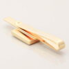 Gold Rectangular Logo Tie Slide Gallery 1 of 1