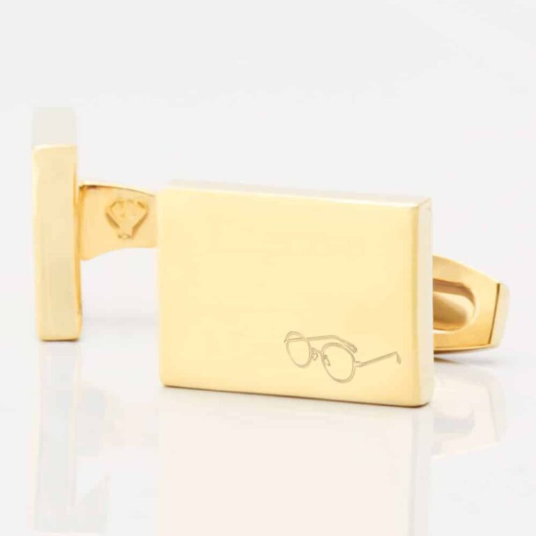 OPTICIAN Rectangle Gold 1
