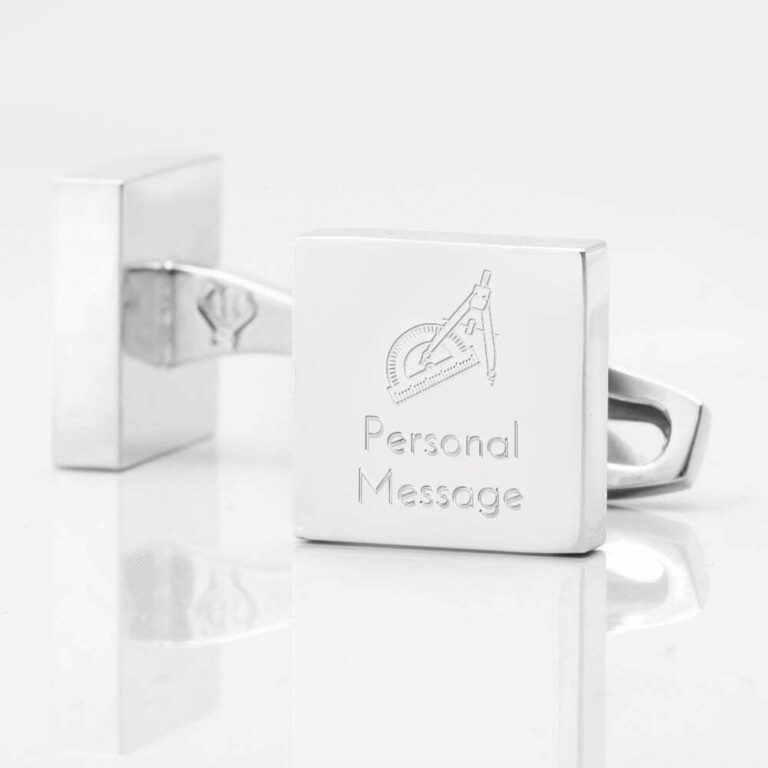 Personalised ARCHITECT Square Silver