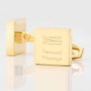 Personalised SURGEON Square Gold 1