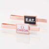 Rose Gold Rectangle Logo Tie Slide 1 of 1