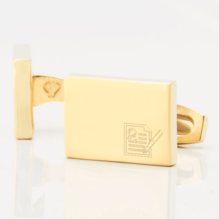 SOLICITOR Rectangle Gold