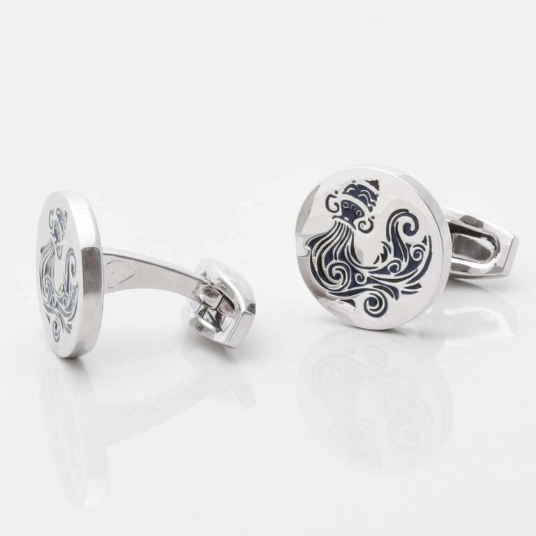 Aquarius Zodiac Cufflinks Gallery 1 of 1