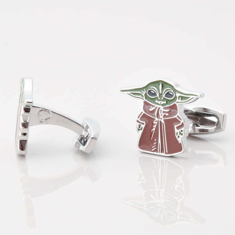 Baby Yoda Cufflinks Gallery 1 of 1