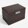 Brown Mini Watch Cufflink Box