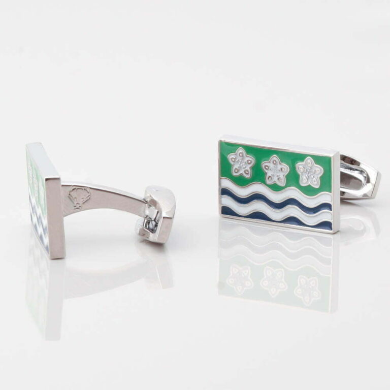 Cumberland Flag Cufflinks Gallery 1 of 1