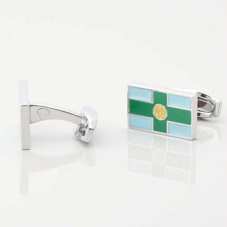 Derbyshire Flag Cufflinks Gallery 1 of 1