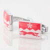 Leicestershire Flag Cufflinks 1 of 1