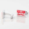 Leicestershire Flag Cufflinks Gallery 1 of 1