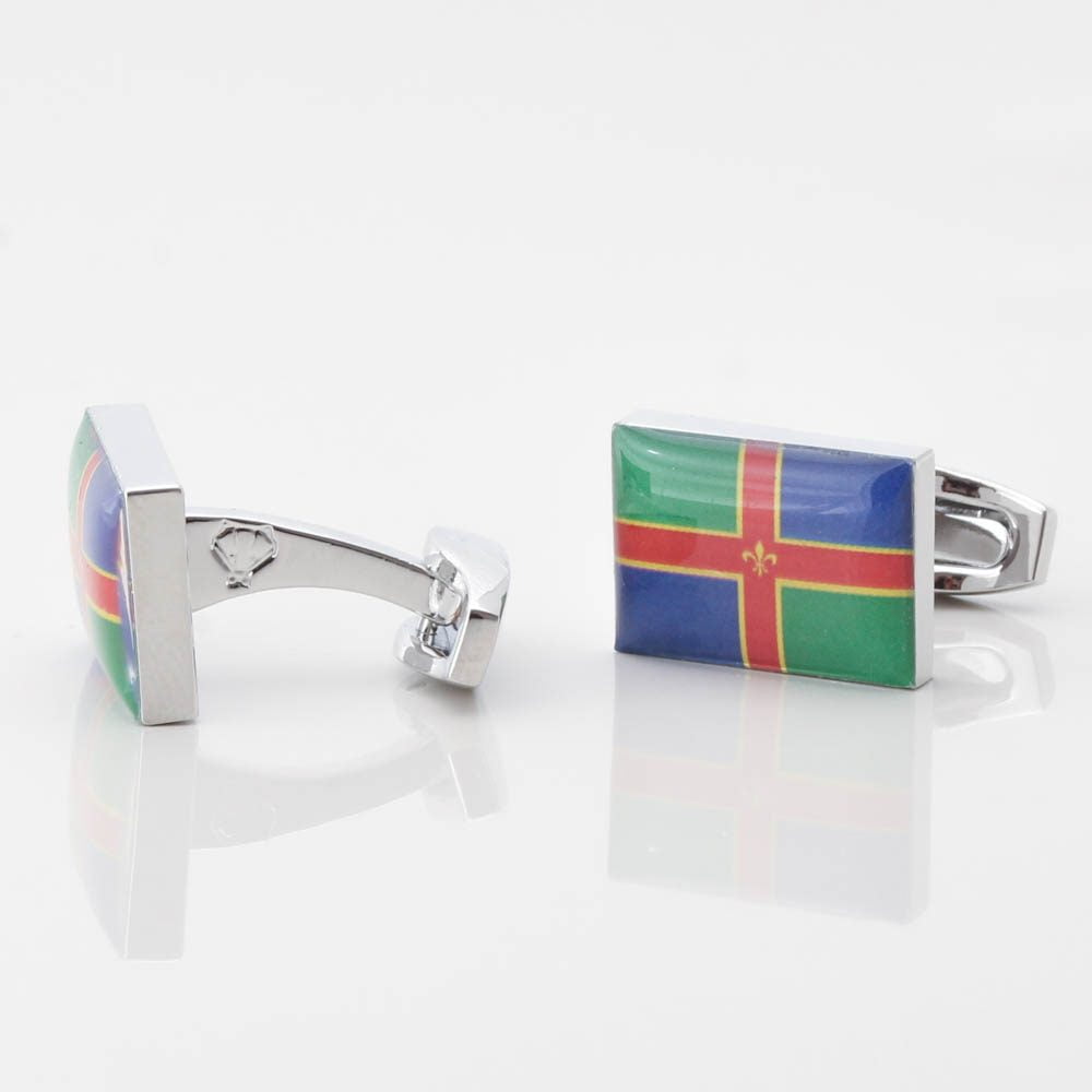 Lincolnshire Flag Cufflinks Gallery 1 of 1