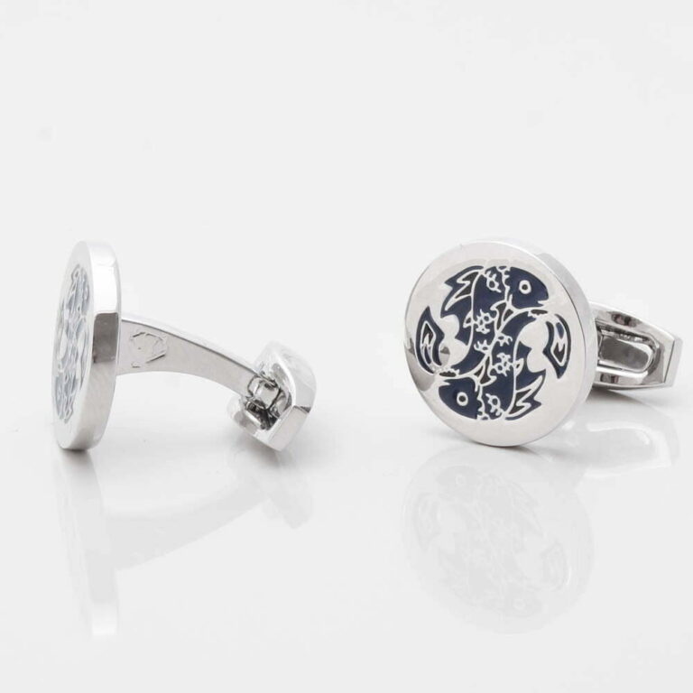Pisces Zodiac Cufflinks Gallery 1 of 1