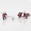 Red Vespa Cufflinks Gallery 1 of 1