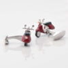 Red Vespa Cufflinks Gallery 2 1 of 1